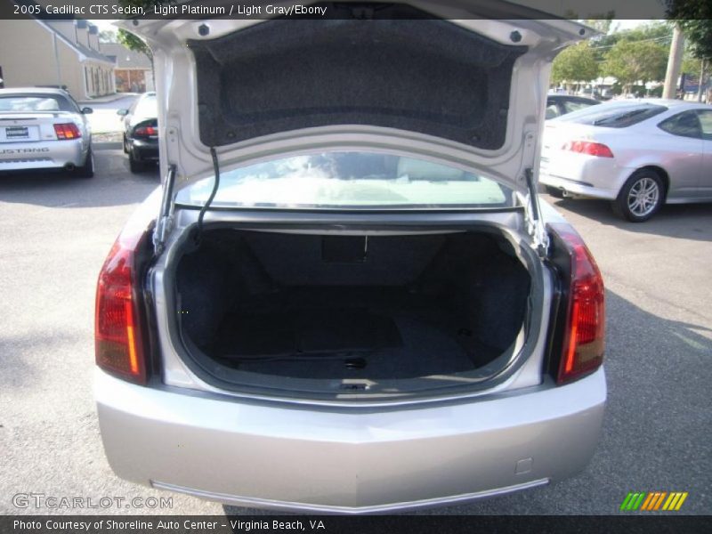 Light Platinum / Light Gray/Ebony 2005 Cadillac CTS Sedan