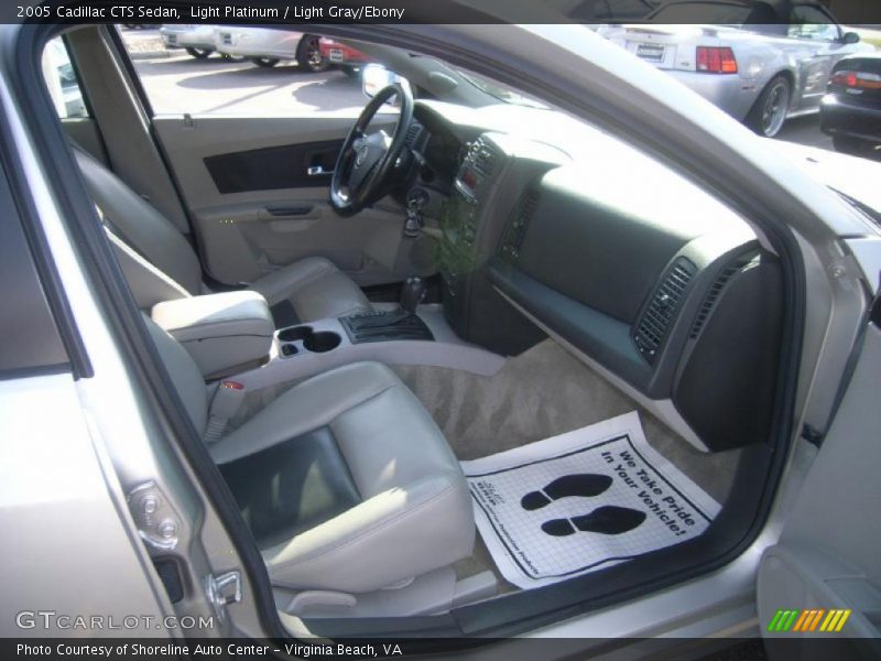 Light Platinum / Light Gray/Ebony 2005 Cadillac CTS Sedan