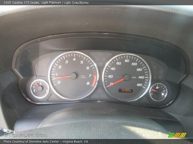 Light Platinum / Light Gray/Ebony 2005 Cadillac CTS Sedan