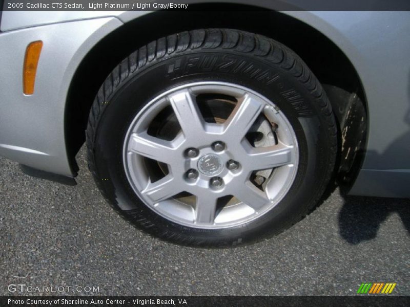 Light Platinum / Light Gray/Ebony 2005 Cadillac CTS Sedan