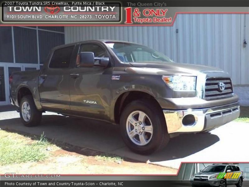 Pyrite Mica / Black 2007 Toyota Tundra SR5 CrewMax