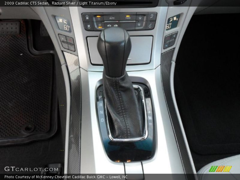 Radiant Silver / Light Titanium/Ebony 2009 Cadillac CTS Sedan