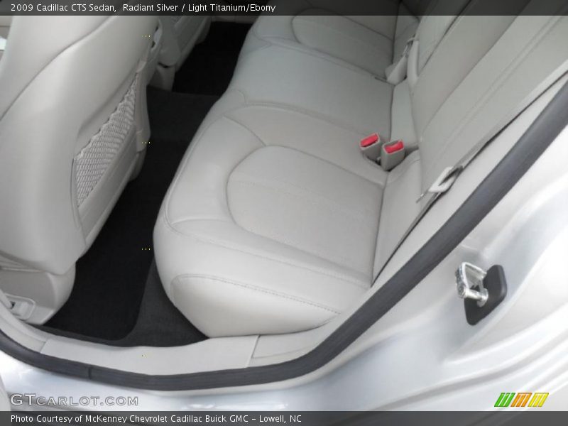 Radiant Silver / Light Titanium/Ebony 2009 Cadillac CTS Sedan