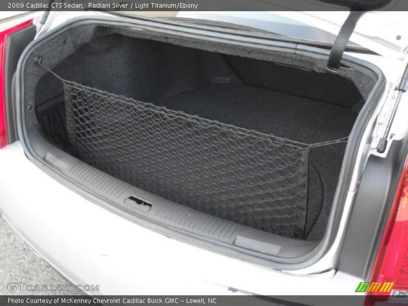 Radiant Silver / Light Titanium/Ebony 2009 Cadillac CTS Sedan