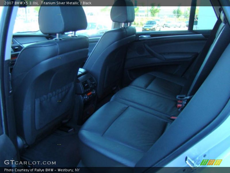 Titanium Silver Metallic / Black 2007 BMW X5 3.0si