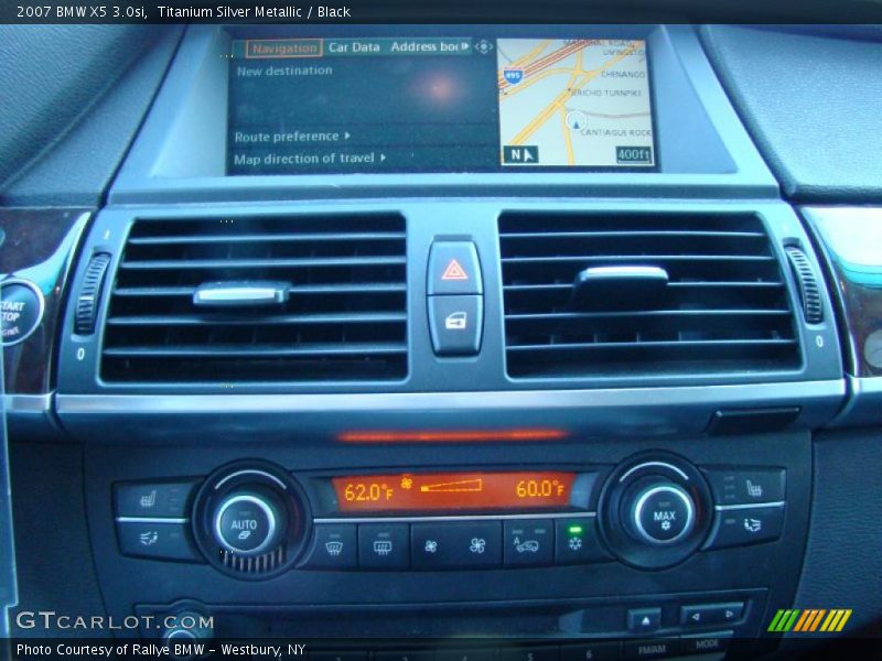 Titanium Silver Metallic / Black 2007 BMW X5 3.0si