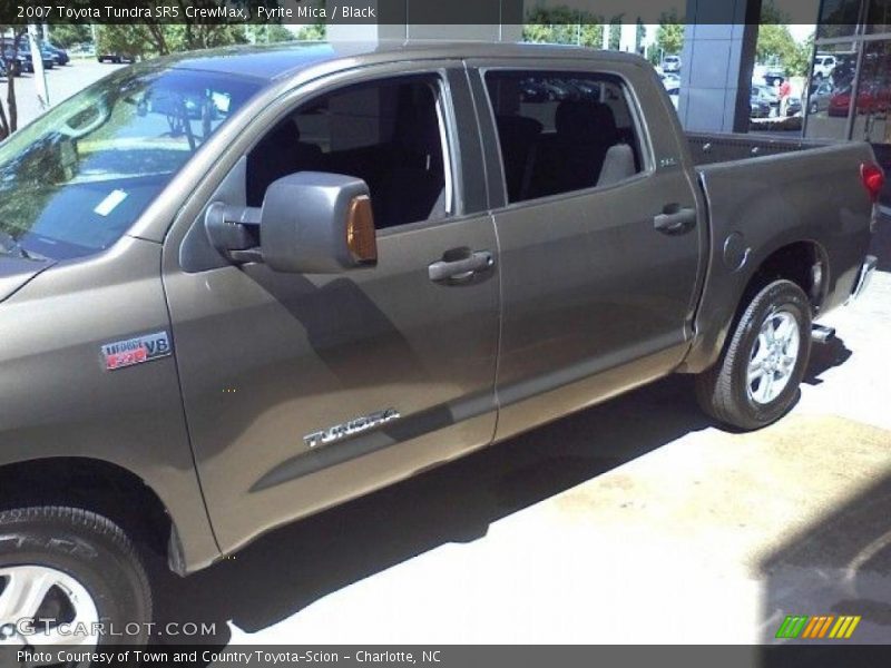 Pyrite Mica / Black 2007 Toyota Tundra SR5 CrewMax