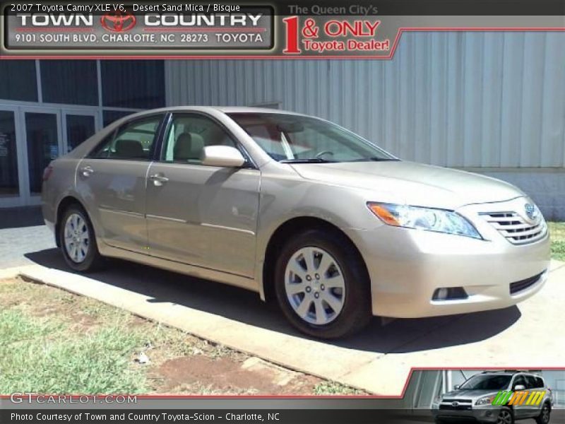 Desert Sand Mica / Bisque 2007 Toyota Camry XLE V6