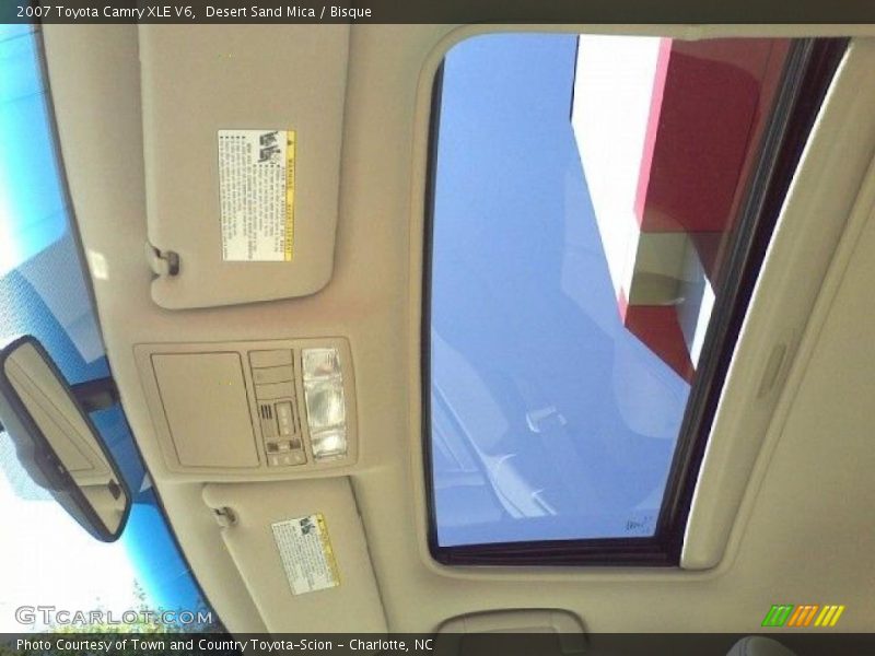 Desert Sand Mica / Bisque 2007 Toyota Camry XLE V6