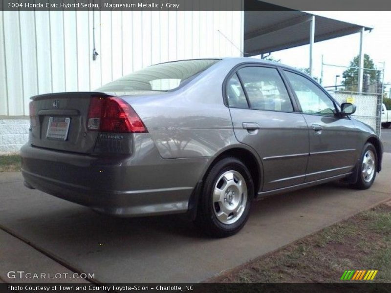 Magnesium Metallic / Gray 2004 Honda Civic Hybrid Sedan