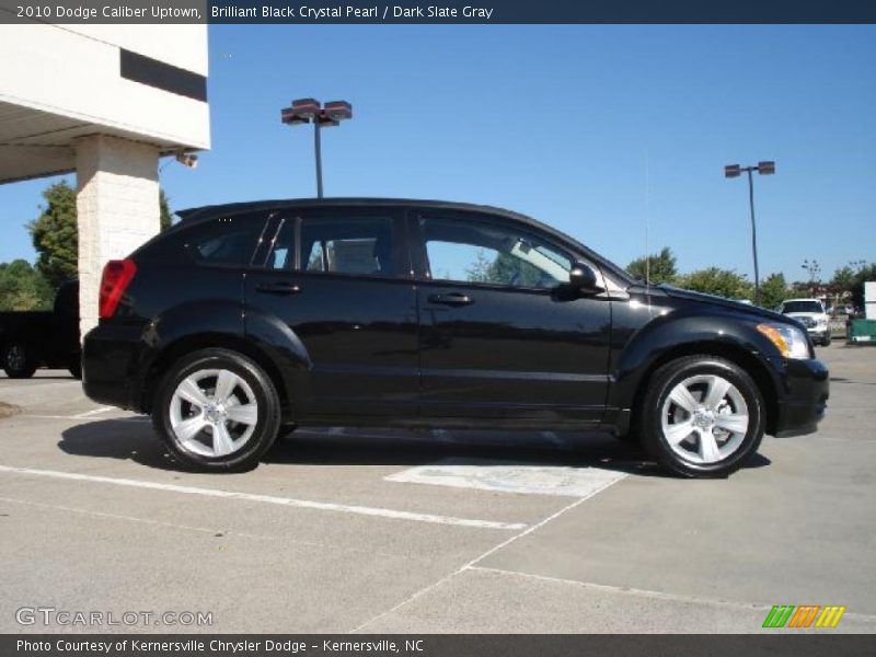 Brilliant Black Crystal Pearl / Dark Slate Gray 2010 Dodge Caliber Uptown