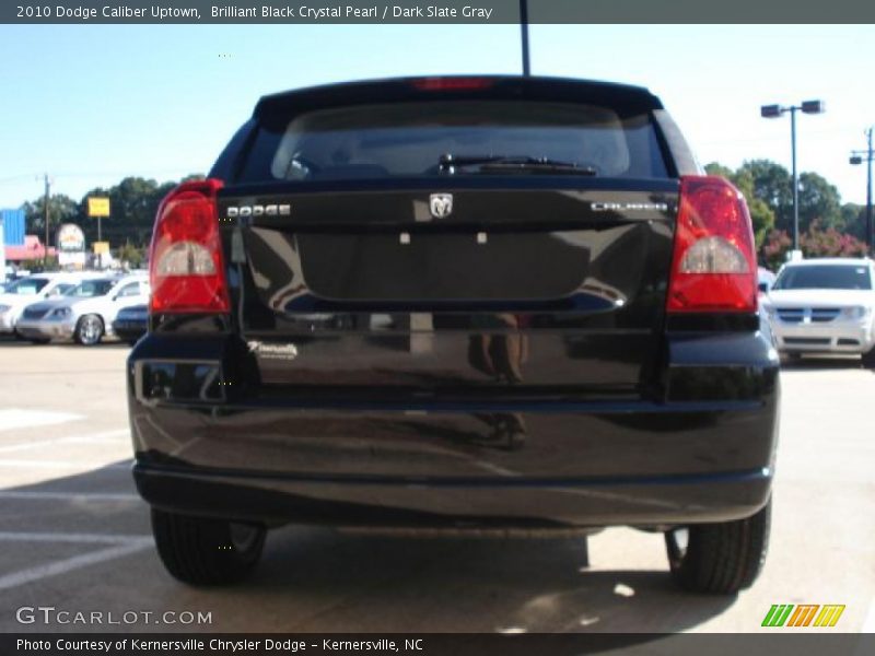 Brilliant Black Crystal Pearl / Dark Slate Gray 2010 Dodge Caliber Uptown