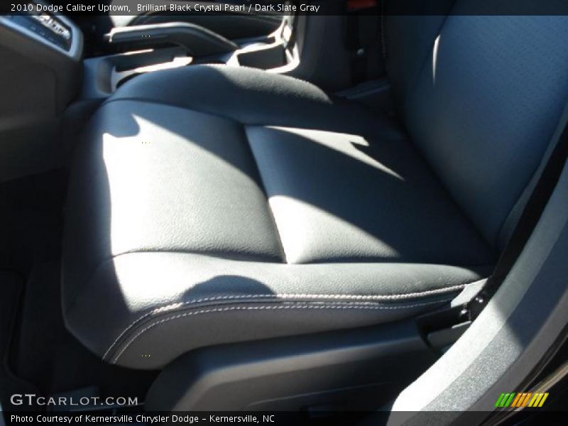 Brilliant Black Crystal Pearl / Dark Slate Gray 2010 Dodge Caliber Uptown