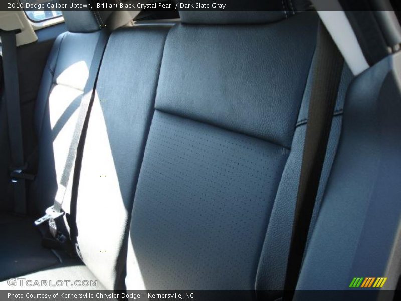 Brilliant Black Crystal Pearl / Dark Slate Gray 2010 Dodge Caliber Uptown