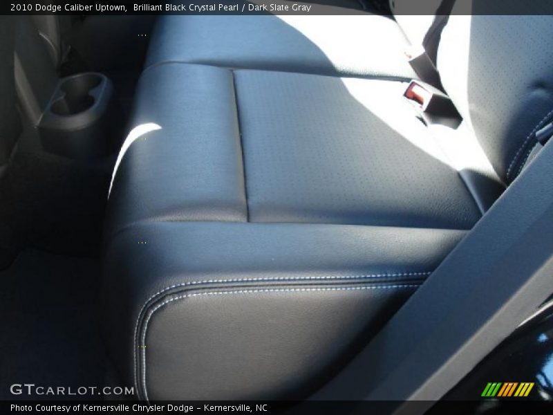 Brilliant Black Crystal Pearl / Dark Slate Gray 2010 Dodge Caliber Uptown