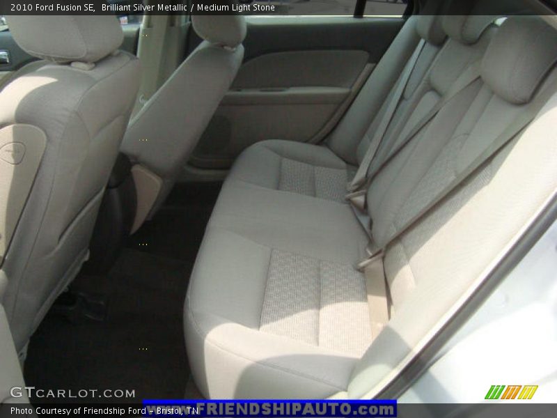 Brilliant Silver Metallic / Medium Light Stone 2010 Ford Fusion SE