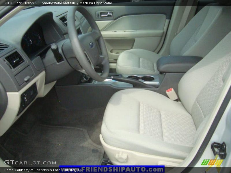 Smokestone Metallic / Medium Light Stone 2010 Ford Fusion SE