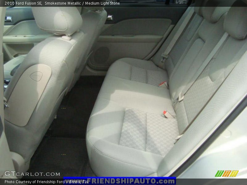 Smokestone Metallic / Medium Light Stone 2010 Ford Fusion SE