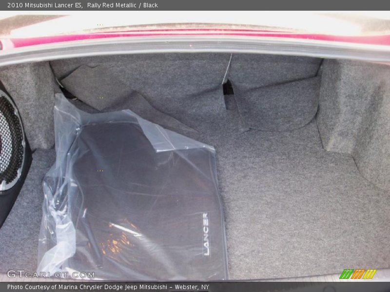 Rally Red Metallic / Black 2010 Mitsubishi Lancer ES