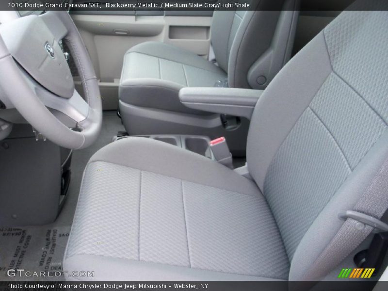 Blackberry Metallic / Medium Slate Gray/Light Shale 2010 Dodge Grand Caravan SXT