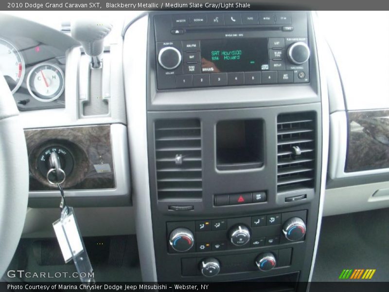 Blackberry Metallic / Medium Slate Gray/Light Shale 2010 Dodge Grand Caravan SXT
