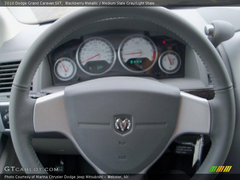 Blackberry Metallic / Medium Slate Gray/Light Shale 2010 Dodge Grand Caravan SXT