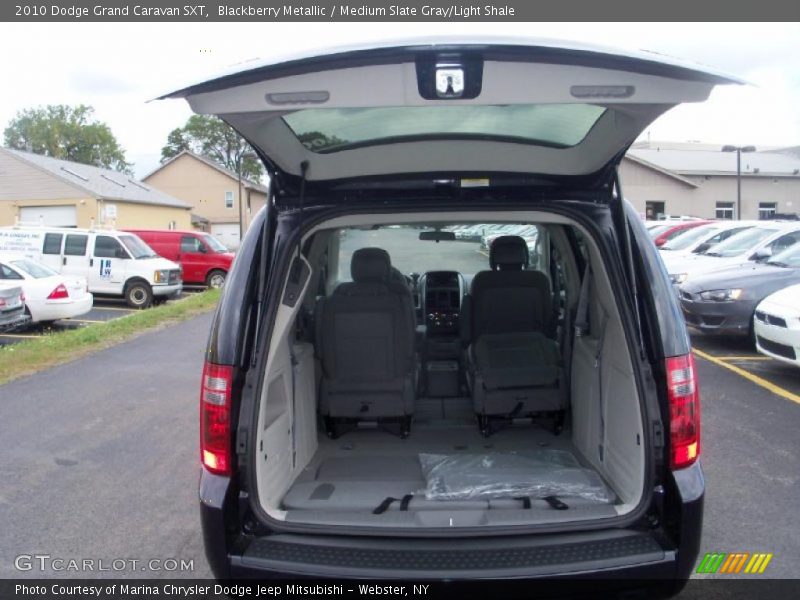 Blackberry Metallic / Medium Slate Gray/Light Shale 2010 Dodge Grand Caravan SXT