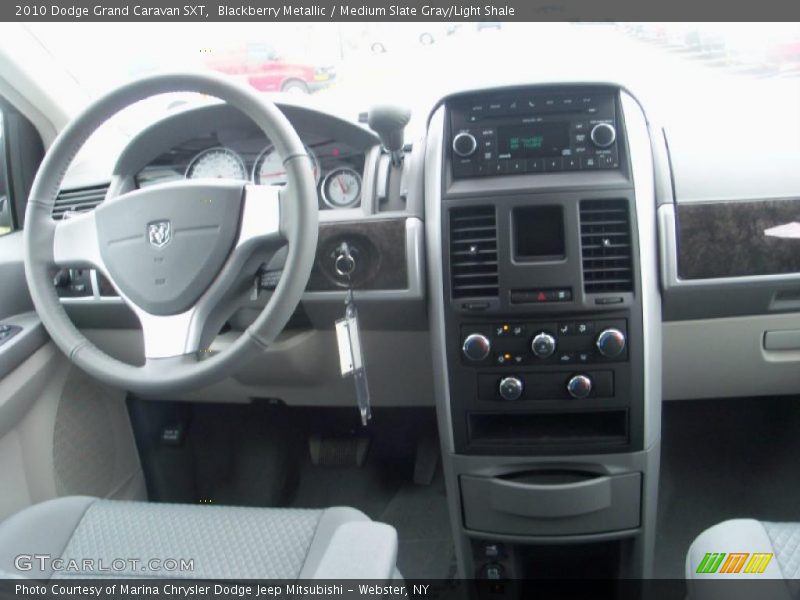 Blackberry Metallic / Medium Slate Gray/Light Shale 2010 Dodge Grand Caravan SXT