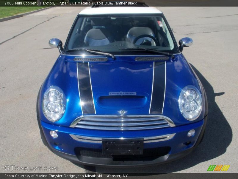 Hyper Blue Metallic / Lapis Blue/Panther Black 2005 Mini Cooper S Hardtop