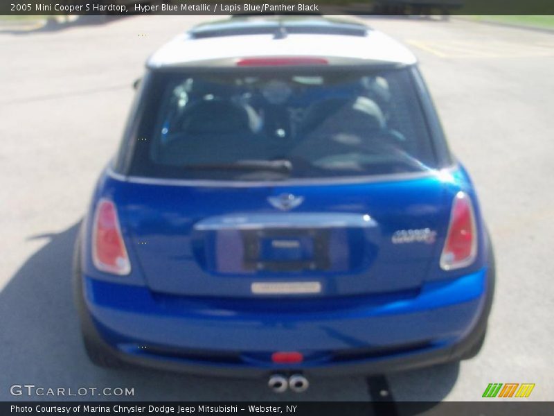 Hyper Blue Metallic / Lapis Blue/Panther Black 2005 Mini Cooper S Hardtop