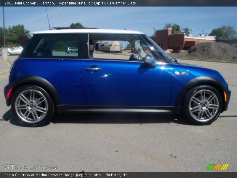 Hyper Blue Metallic / Lapis Blue/Panther Black 2005 Mini Cooper S Hardtop
