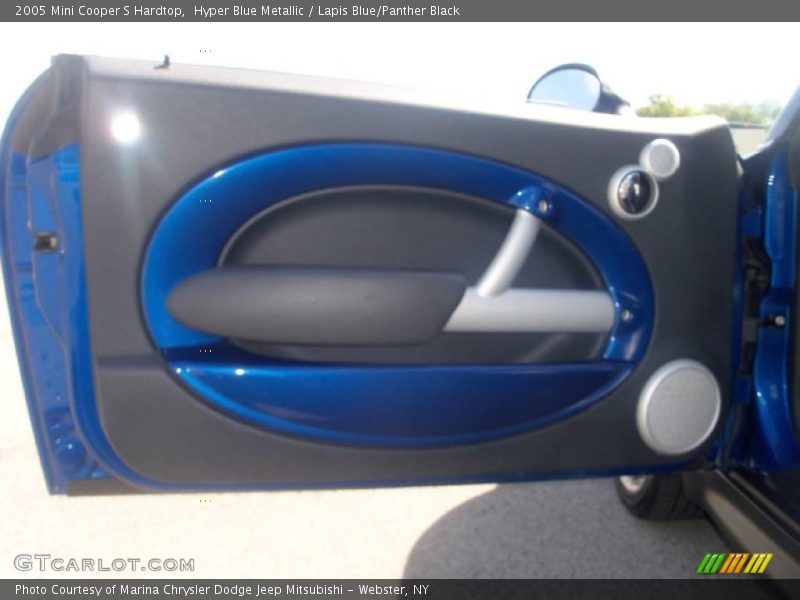 Hyper Blue Metallic / Lapis Blue/Panther Black 2005 Mini Cooper S Hardtop