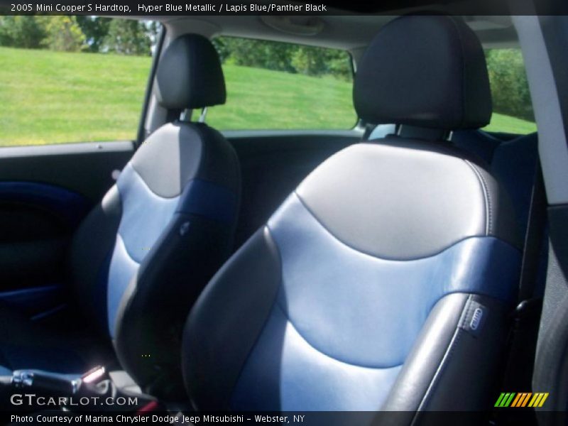 Hyper Blue Metallic / Lapis Blue/Panther Black 2005 Mini Cooper S Hardtop