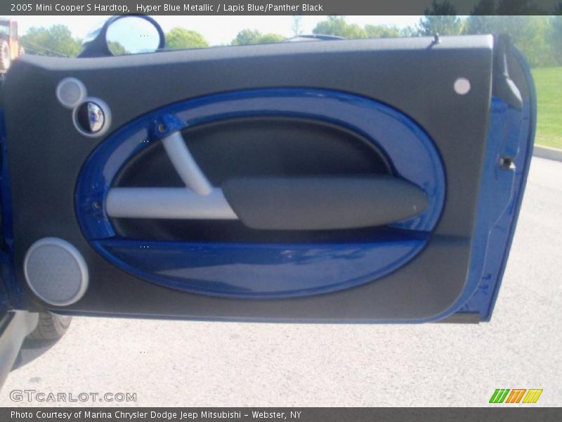 Hyper Blue Metallic / Lapis Blue/Panther Black 2005 Mini Cooper S Hardtop