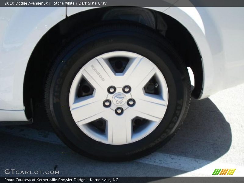 Stone White / Dark Slate Gray 2010 Dodge Avenger SXT