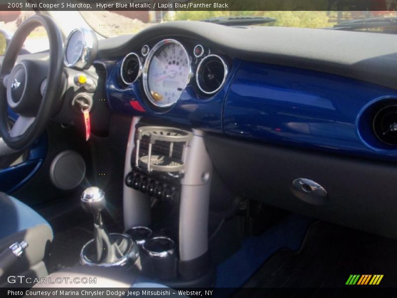 Hyper Blue Metallic / Lapis Blue/Panther Black 2005 Mini Cooper S Hardtop