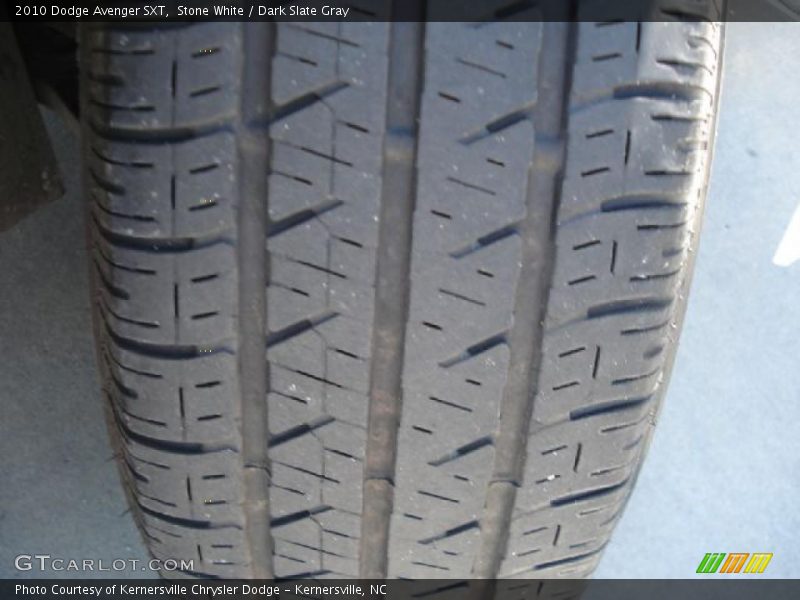 Stone White / Dark Slate Gray 2010 Dodge Avenger SXT