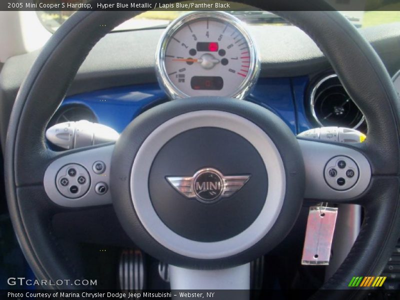 Hyper Blue Metallic / Lapis Blue/Panther Black 2005 Mini Cooper S Hardtop