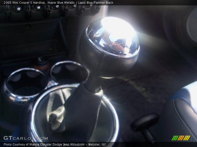 Hyper Blue Metallic / Lapis Blue/Panther Black 2005 Mini Cooper S Hardtop