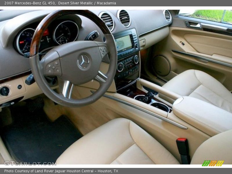 Desert Silver Metallic / Macadamia 2007 Mercedes-Benz GL 450