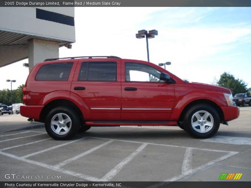 Flame Red / Medium Slate Gray 2005 Dodge Durango Limited