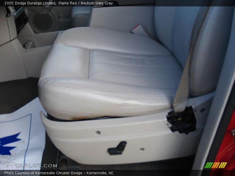 Flame Red / Medium Slate Gray 2005 Dodge Durango Limited