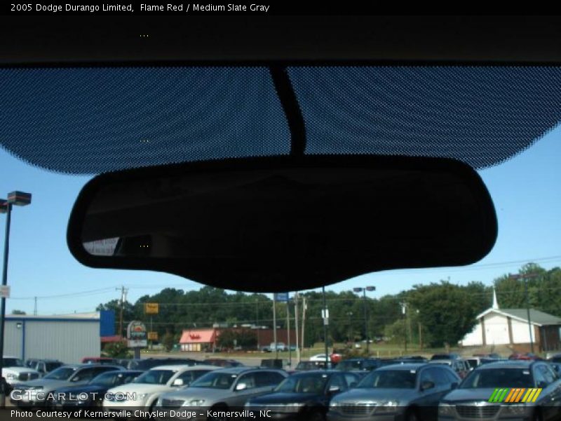 Flame Red / Medium Slate Gray 2005 Dodge Durango Limited