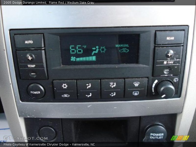 Flame Red / Medium Slate Gray 2005 Dodge Durango Limited
