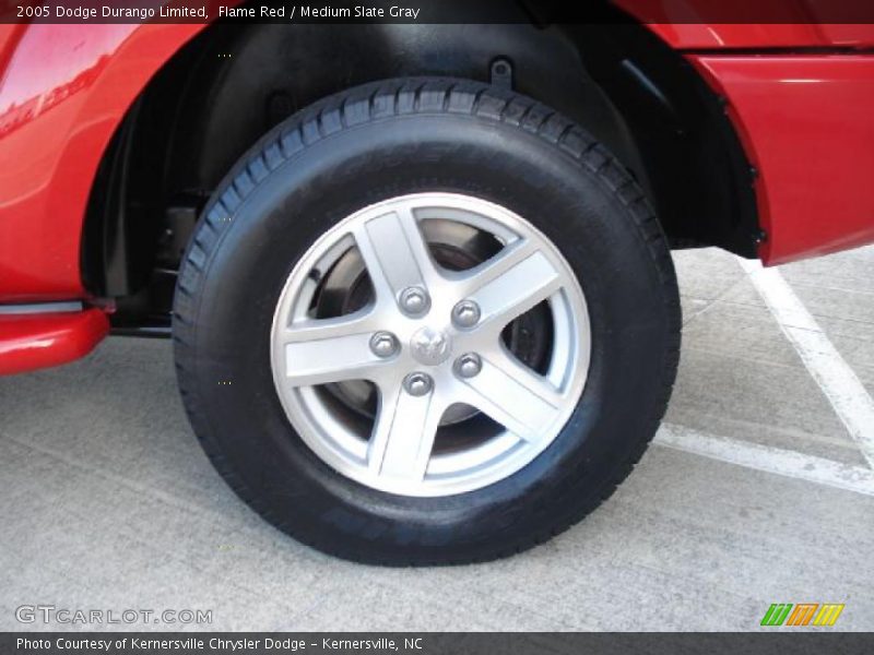 Flame Red / Medium Slate Gray 2005 Dodge Durango Limited