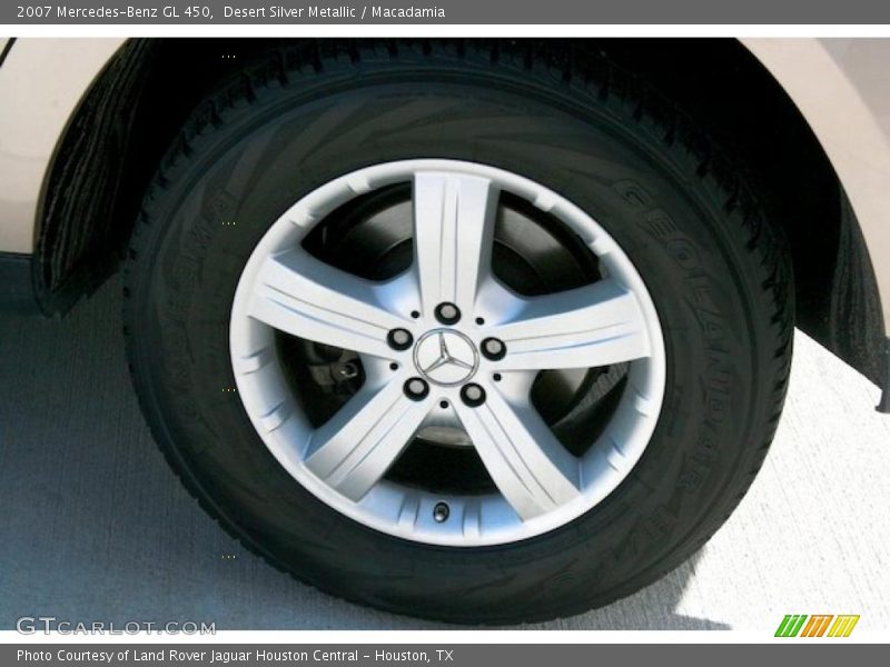Desert Silver Metallic / Macadamia 2007 Mercedes-Benz GL 450