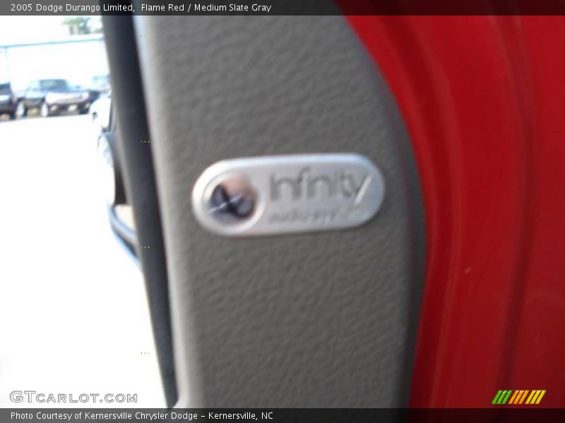 Flame Red / Medium Slate Gray 2005 Dodge Durango Limited