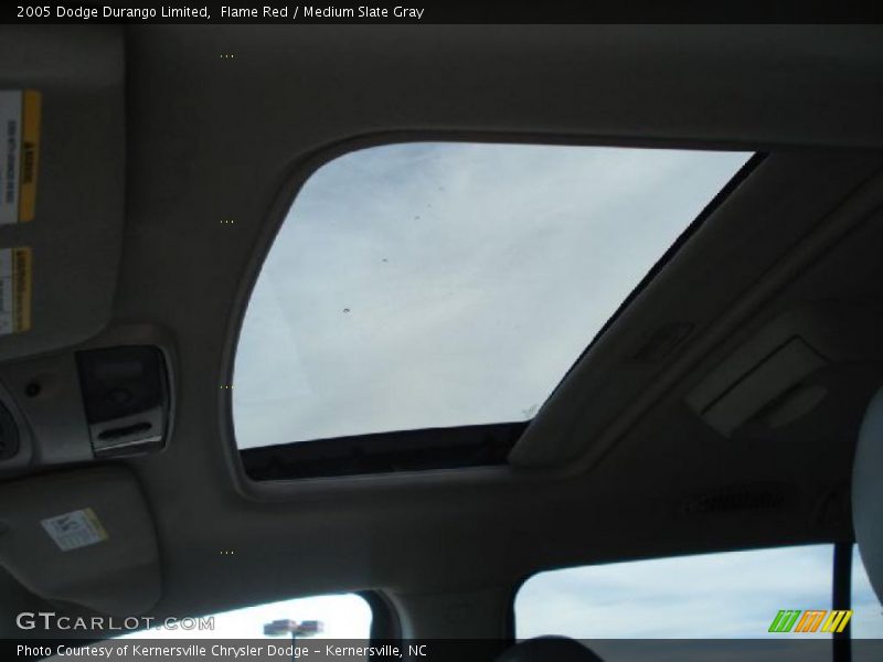 Flame Red / Medium Slate Gray 2005 Dodge Durango Limited