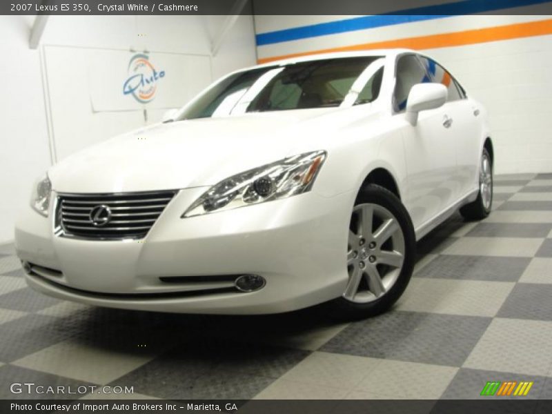 Crystal White / Cashmere 2007 Lexus ES 350