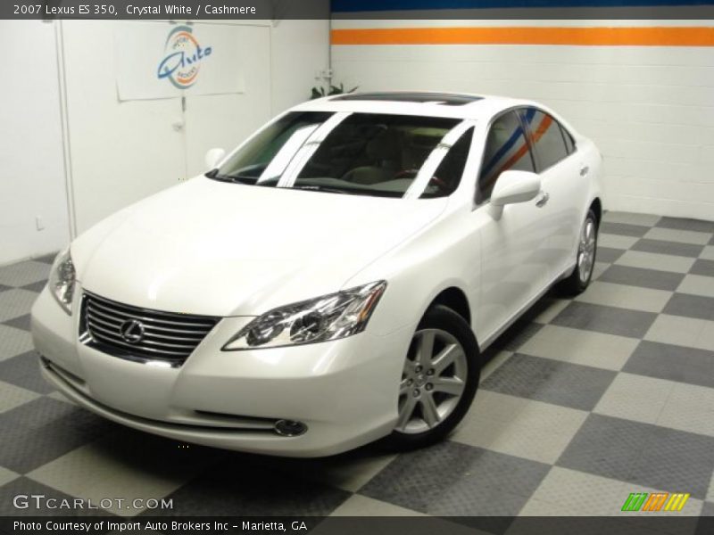 Crystal White / Cashmere 2007 Lexus ES 350
